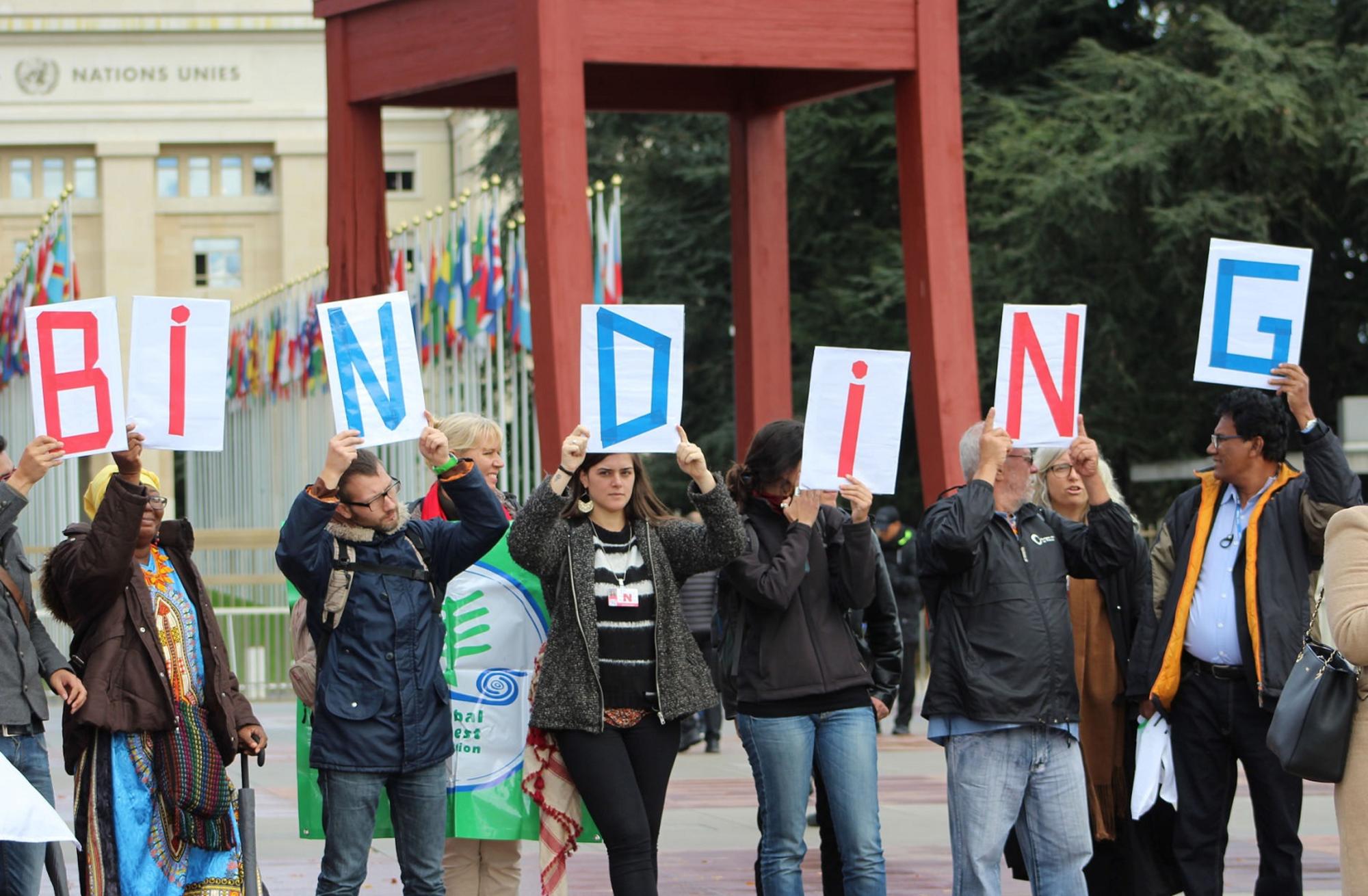 Ginebra tratado vinculante